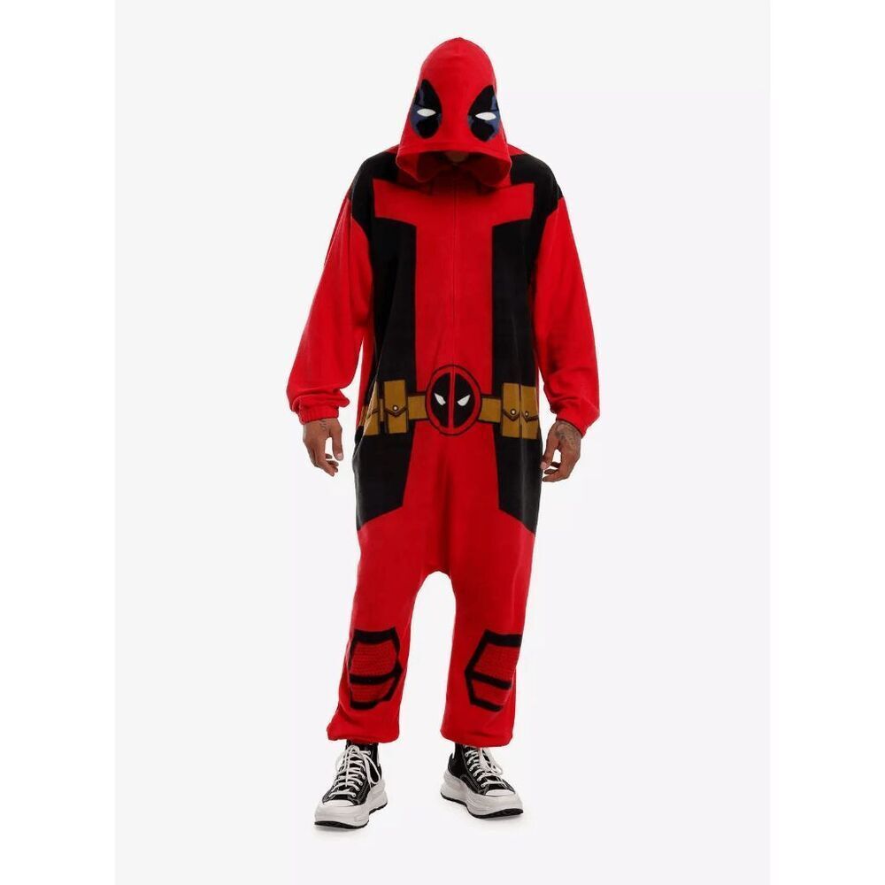 Marvel Deadpool One Piece Body Suit Kigurumi